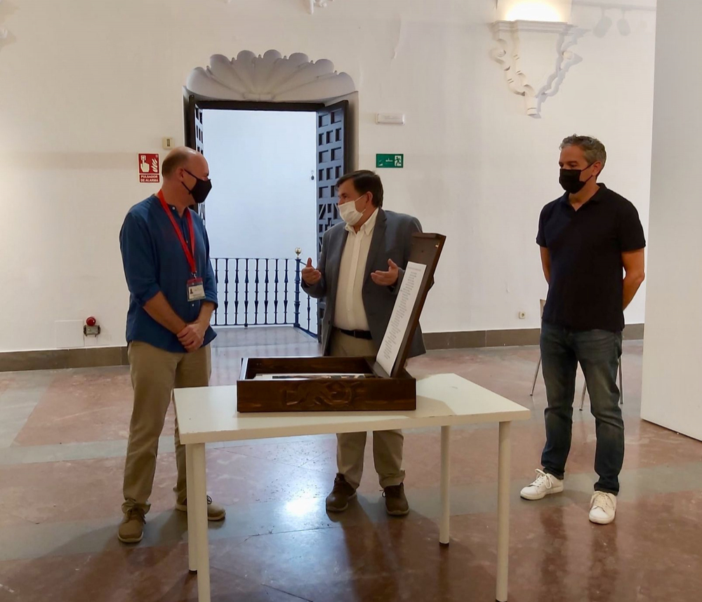 Presentación de la Muestra "Encuentro de Dos Mundos" Bicentenario de Perú y México en los Reales Alcázares de Sevilla